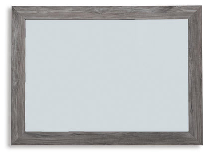 Bronyan Bedroom Mirror - B1290-36 - product view or room setting; only mirror included (supplier image 2)