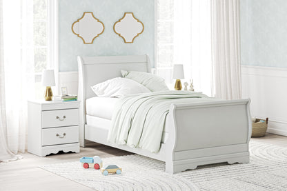 Anarasia Sleigh Bed