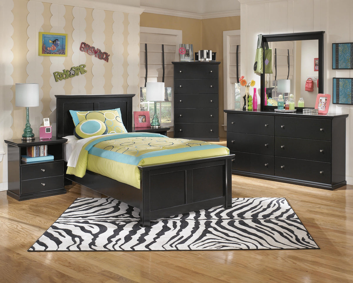 Maribel Chest of Drawers - B138-46 - product view or room setting; only chest included (supplier image 6)