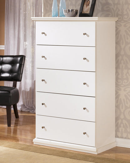 Bostwick Shoals Chest of Drawers - B139-46 - product view or room setting; only chest included (supplier image 2)