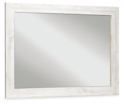 Paxberry Bedroom Mirror - B181-36 - product view or room setting; only mirror included (supplier image 1)