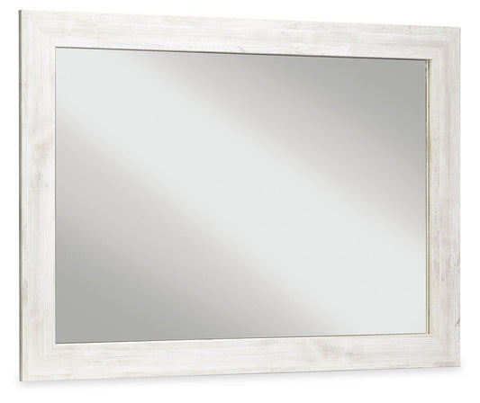 Paxberry Bedroom Mirror - B181-36 - product view or room setting; only mirror included (supplier image 1)