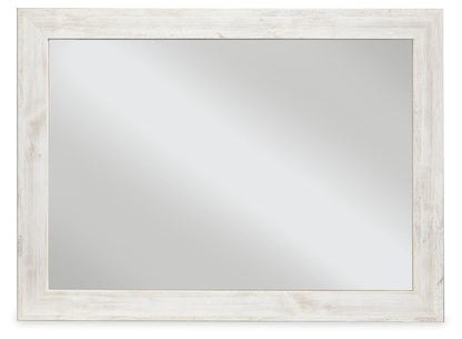 Paxberry Bedroom Mirror - B181-36 - product view or room setting; only mirror included (supplier image 2)