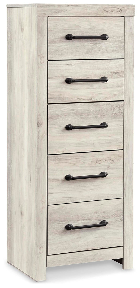 Cambeck Narrow Chest of Drawers - B192-11 - product view or room setting; only chest included (supplier image 1)
