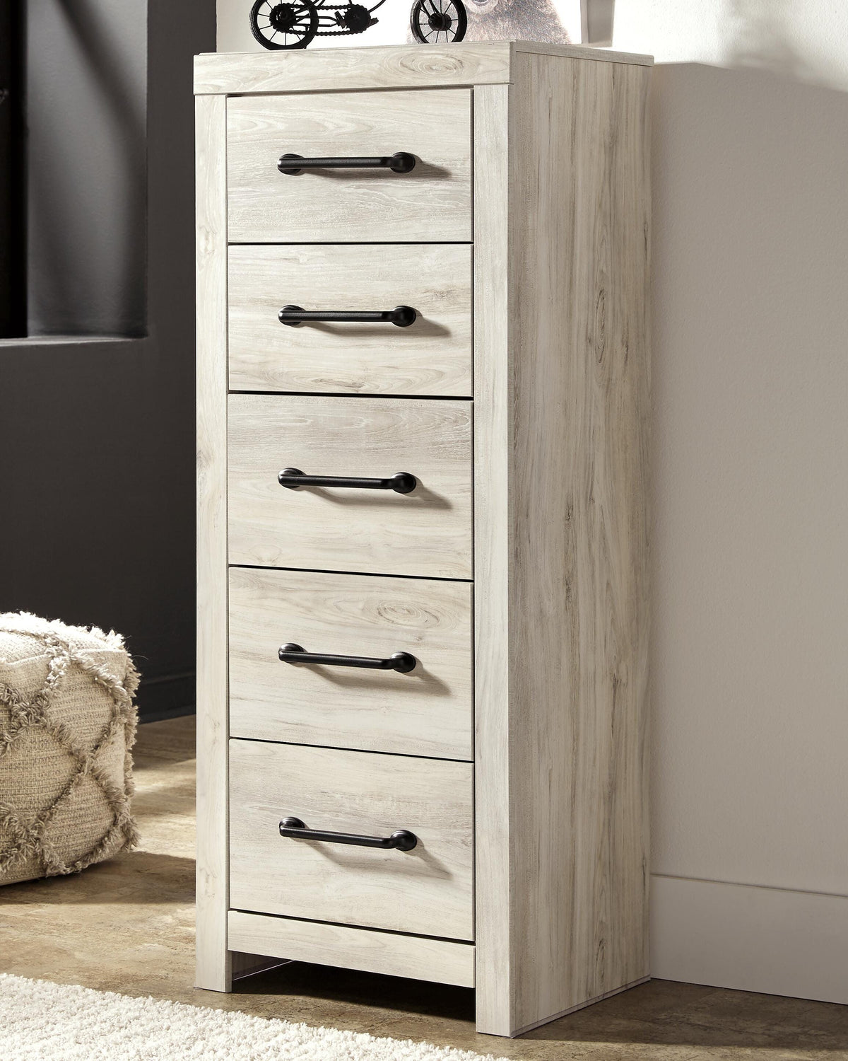 Cambeck Narrow Chest of Drawers - B192-11 - product view or room setting; only chest included (supplier image 8)