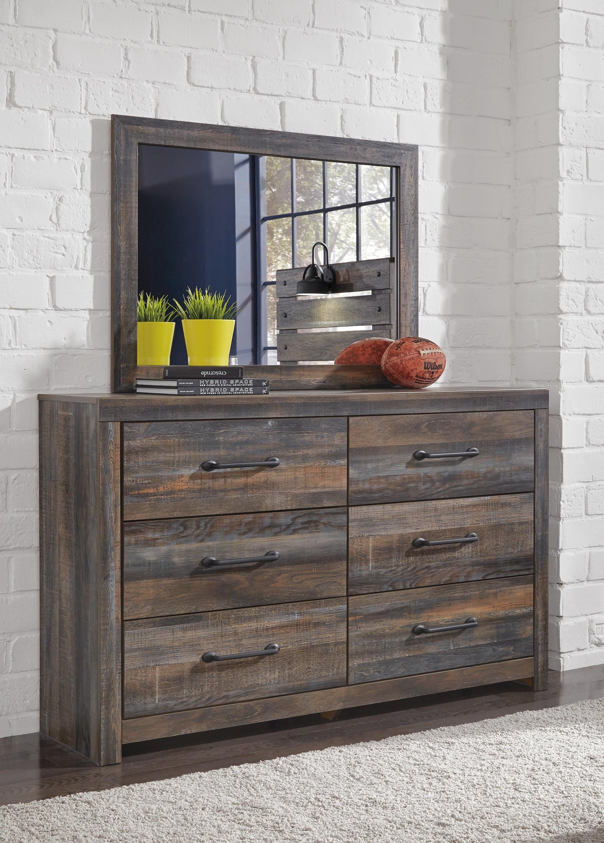 Drystan Dresser - B211-31 - product view or room setting; only dresser included (supplier image 7)