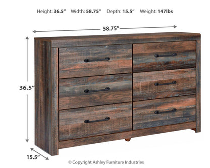 Drystan Dresser - B211-31 - approximate manufacturer dimensions (supplier image 4)
