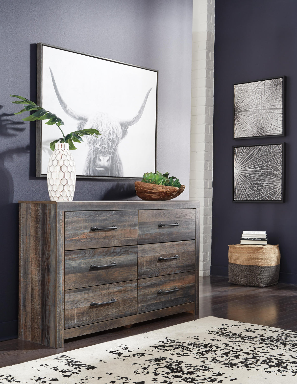 Drystan Dresser - B211-31 - product view or room setting; only dresser included (supplier image 2)