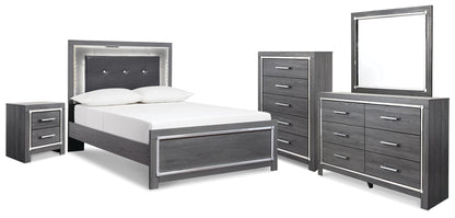 Lodanna Bedroom Sets - B214B51 - product view or room setting; complete kit and included component views (supplier image 124)