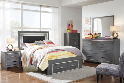Lodanna Bedroom Sets - B214B23, B214B46, B214B48, B214B54, B214B59, B214B9, B214B62 - product view or room setting; complete kit and included component views (supplier image 81)