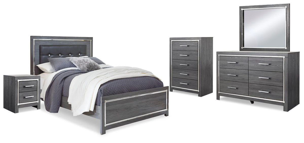 Lodanna Bedroom Sets - B214B39 - product view or room setting; complete kit and included component views (supplier image 106)