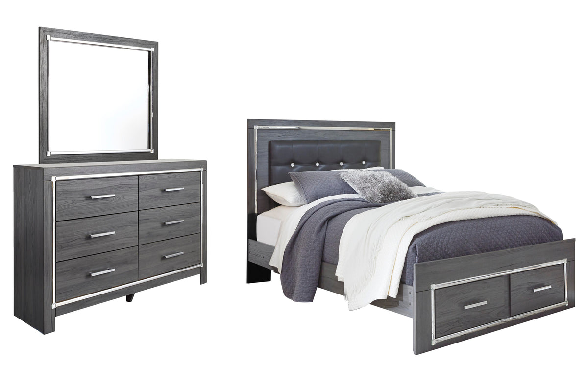 Lodanna Bedroom Sets - B214B7 - product view or room setting; complete kit and included component views (supplier image 138)