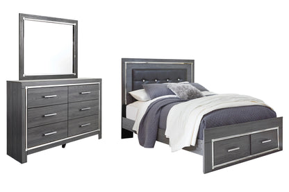 Lodanna Bedroom Sets - B214B7 - product view or room setting; complete kit and included component views (supplier image 138)