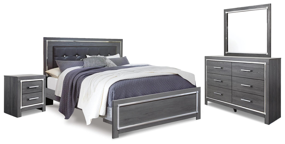 Lodanna Bedroom Sets - B214B19 - product view or room setting; complete kit and included component views (supplier image 53)