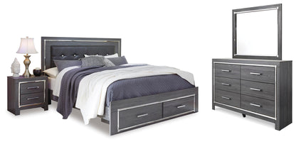 Lodanna Bedroom Sets - B214B24 - product view or room setting; complete kit and included component views (supplier image 91)
