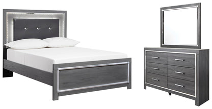 Lodanna Bedroom Sets - B214B8 - product view or room setting; complete kit and included component views (supplier image 107)