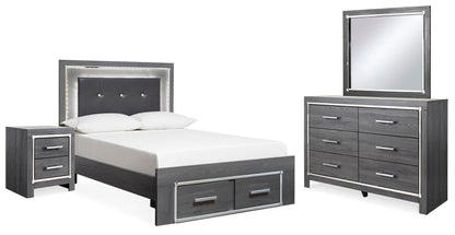 Lodanna Bedroom Sets - B214B23, B214B54 - product view or room setting; complete kit and included component views (supplier image 72)