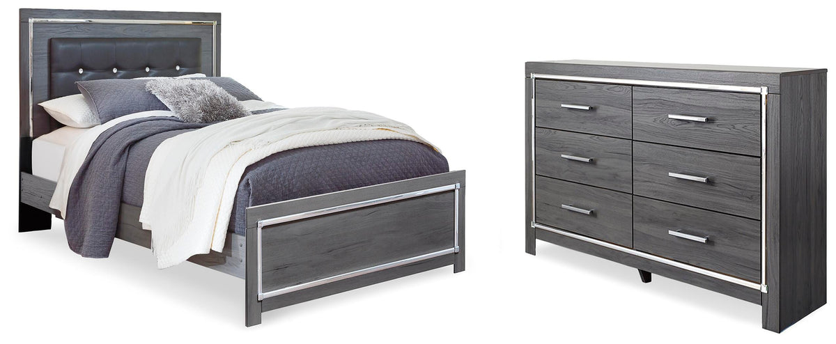 Lodanna Bedroom Sets - B214B38 - product view or room setting; complete kit and included component views (supplier image 109)