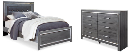 Lodanna Bedroom Sets - B214B38 - product view or room setting; complete kit and included component views (supplier image 109)