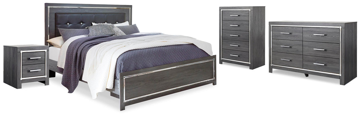 Lodanna Bedroom Sets - B214B43 - product view or room setting; complete kit and included component views (supplier image 113)