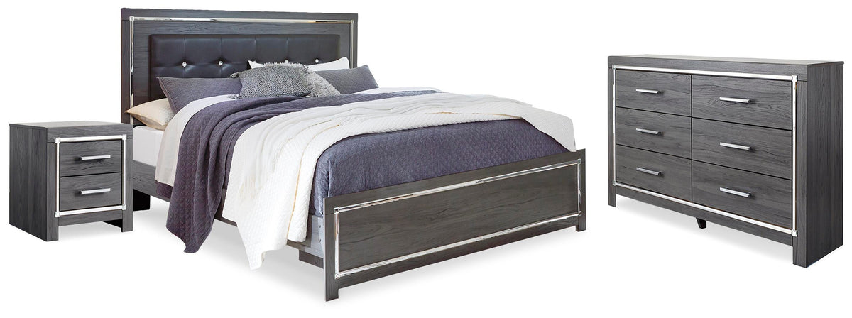 Lodanna Bedroom Sets - B214B27 - product view or room setting; complete kit and included component views (supplier image 82)