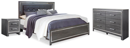 Lodanna Bedroom Sets - B214B27 - product view or room setting; complete kit and included component views (supplier image 82)