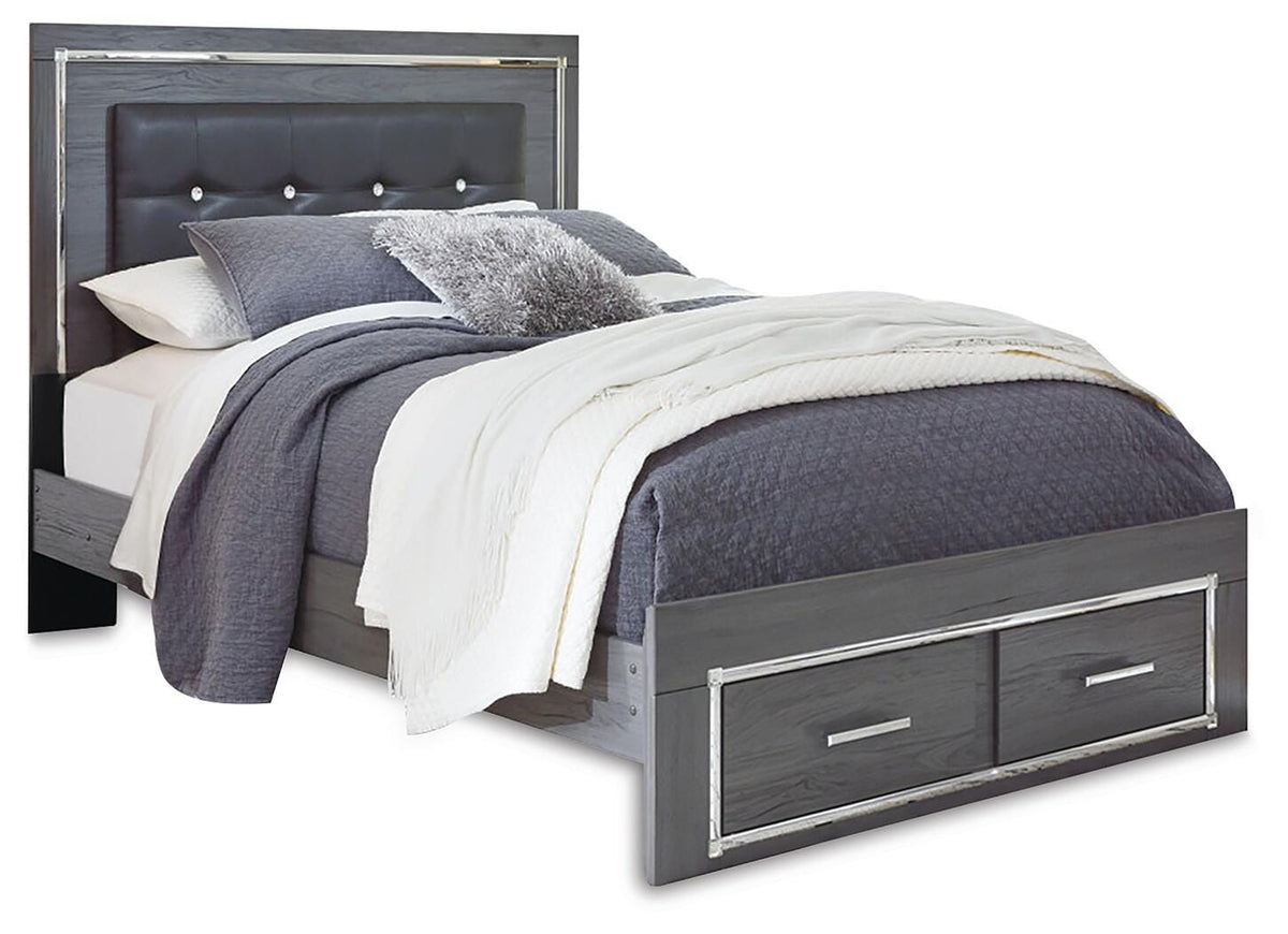 Lodanna Bedroom Sets - B214B20, B214B53, B214B55, B214B7 - product view or room setting; complete kit and included component views (supplier image 99)