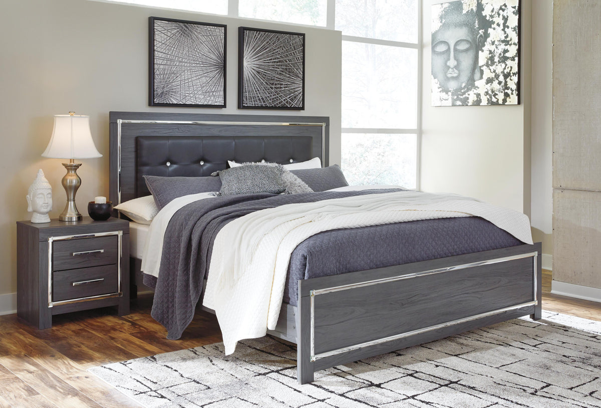 Lodanna Bedroom Sets - B214B19, B214B26, B214B27, B214B43, B214B45 - product view or room setting; complete kit and included component views (supplier image 60)
