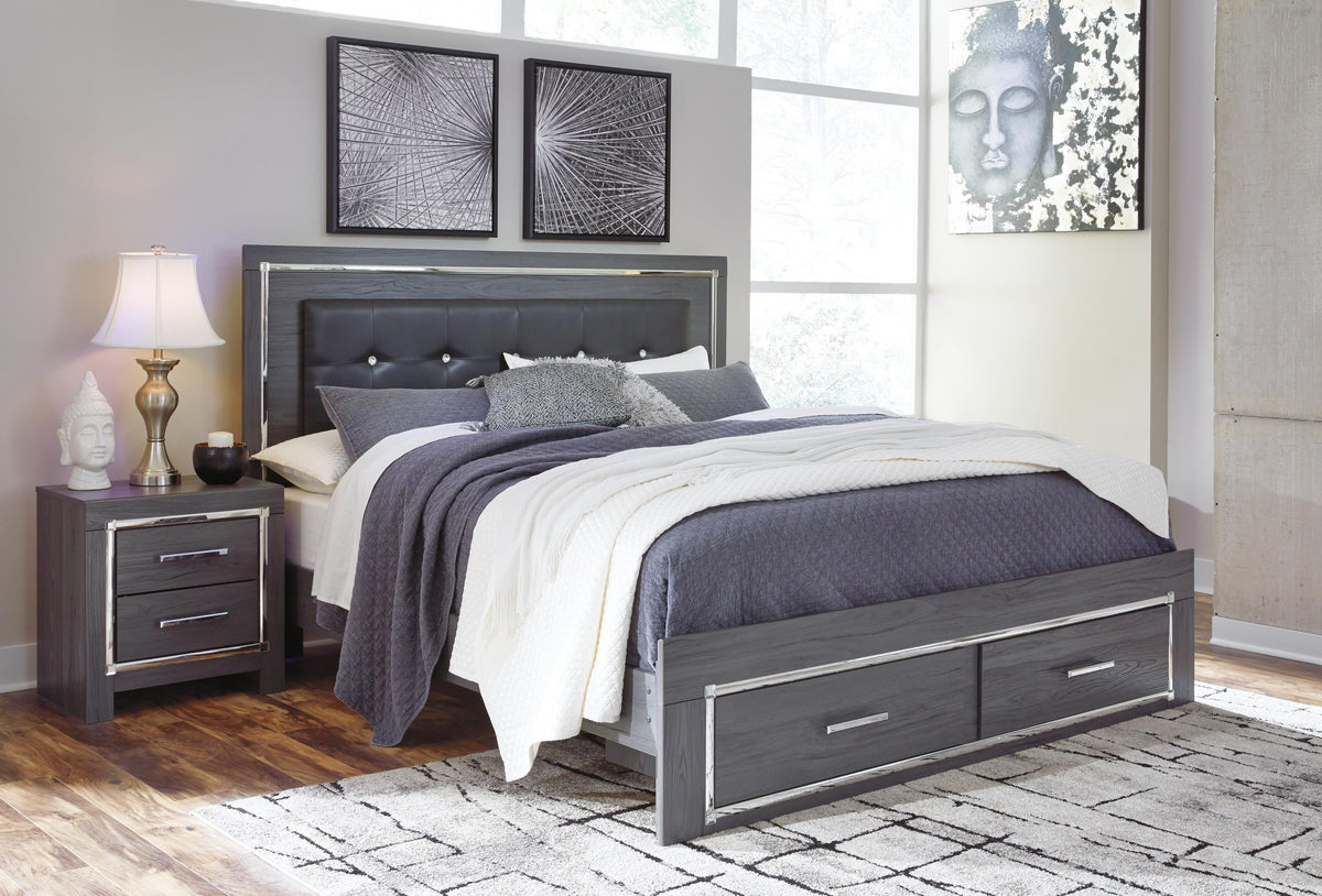 Lodanna Bedroom Sets - B214B25, B214B24, B214B58, B214B60 - product view or room setting; complete kit and included component views (supplier image 87)