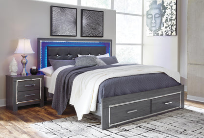 Lodanna Bedroom Sets - B214B25, B214B24, B214B58, B214B60 - product view or room setting; complete kit and included component views (supplier image 86)