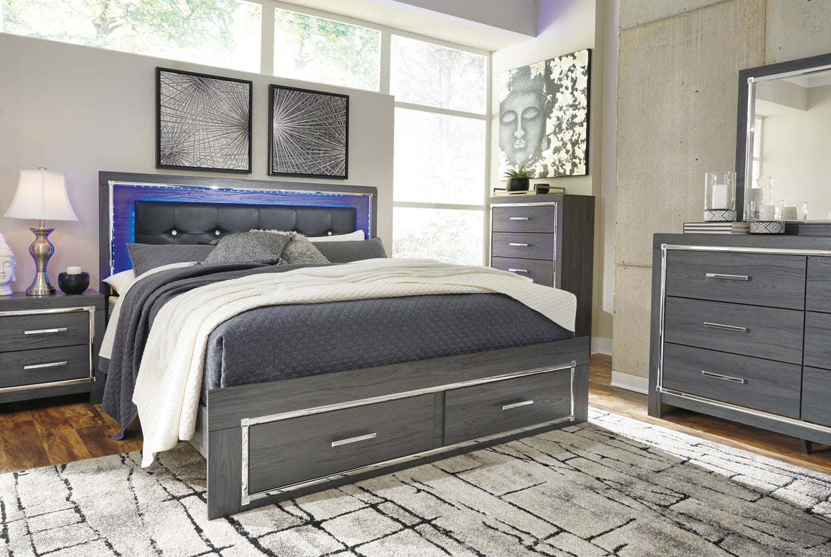 Lodanna Bedroom Sets - B214B25, B214B24, B214B58, B214B60 - product view or room setting; complete kit and included component views (supplier image 89)