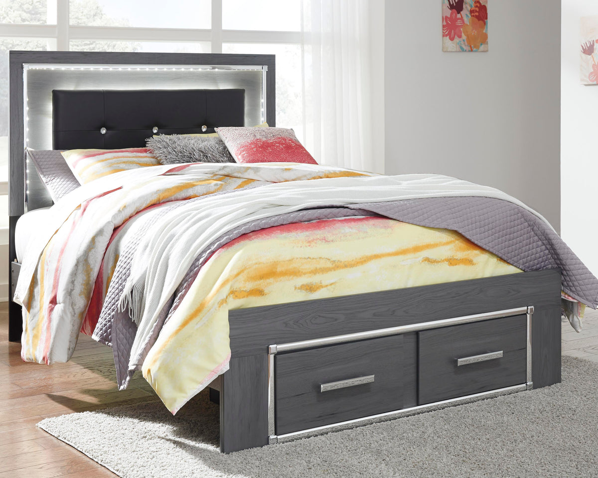 Lodanna Bedroom Sets - B214B23, B214B46, B214B48, B214B54, B214B59, B214B9, B214B62 - product view or room setting; complete kit and included component views (supplier image 75)