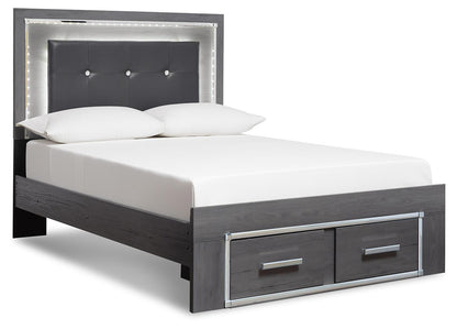 Lodanna Bedroom Sets - B214B23, B214B25, B214B46, B214B48, B214B54, B214B59, B214B9, B214B62 - product view or room setting; complete kit and included component views (supplier image 73)