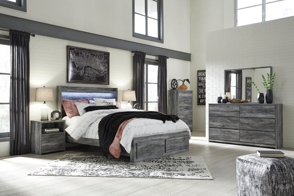 Baystorm Nightstand - B221-91 - product view or room setting; only nightstand included (supplier image 8)