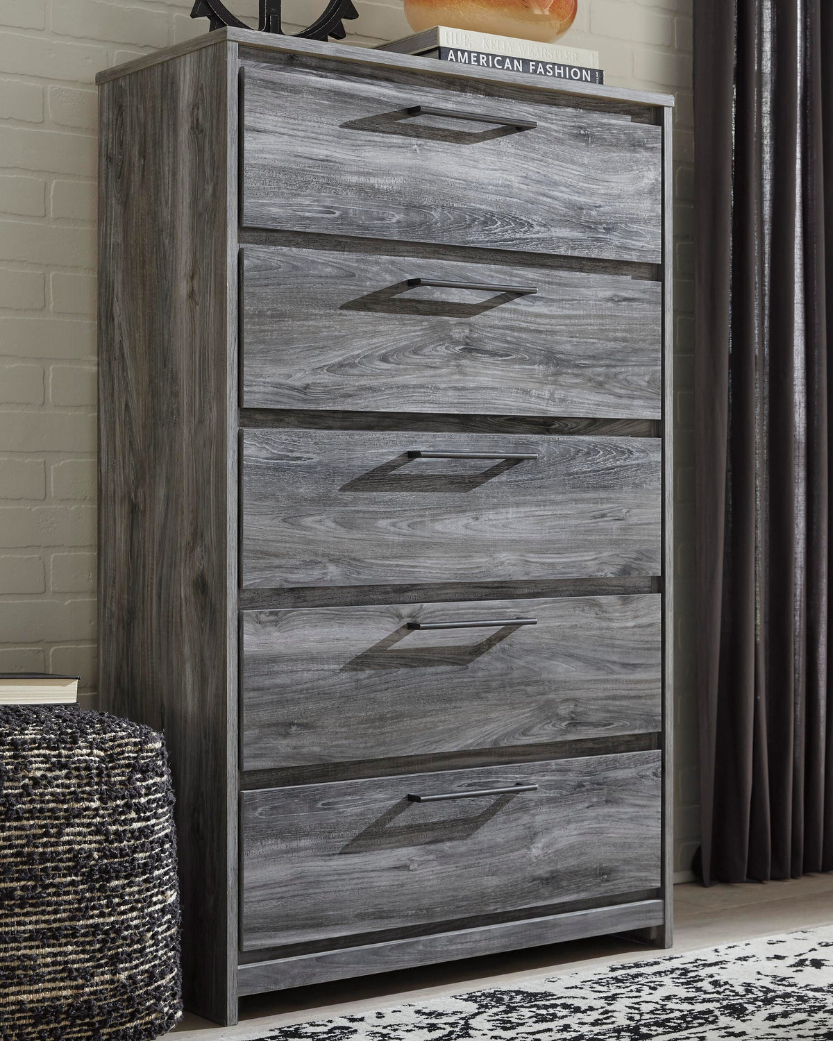 Baystorm Chest of Drawers - B221-46 - product view or room setting; only chest included (supplier image 2)