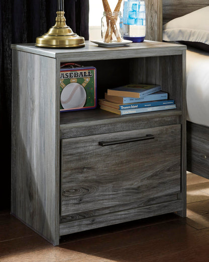 Baystorm Nightstand - B221-91 - product view or room setting; only nightstand included (supplier image 2)