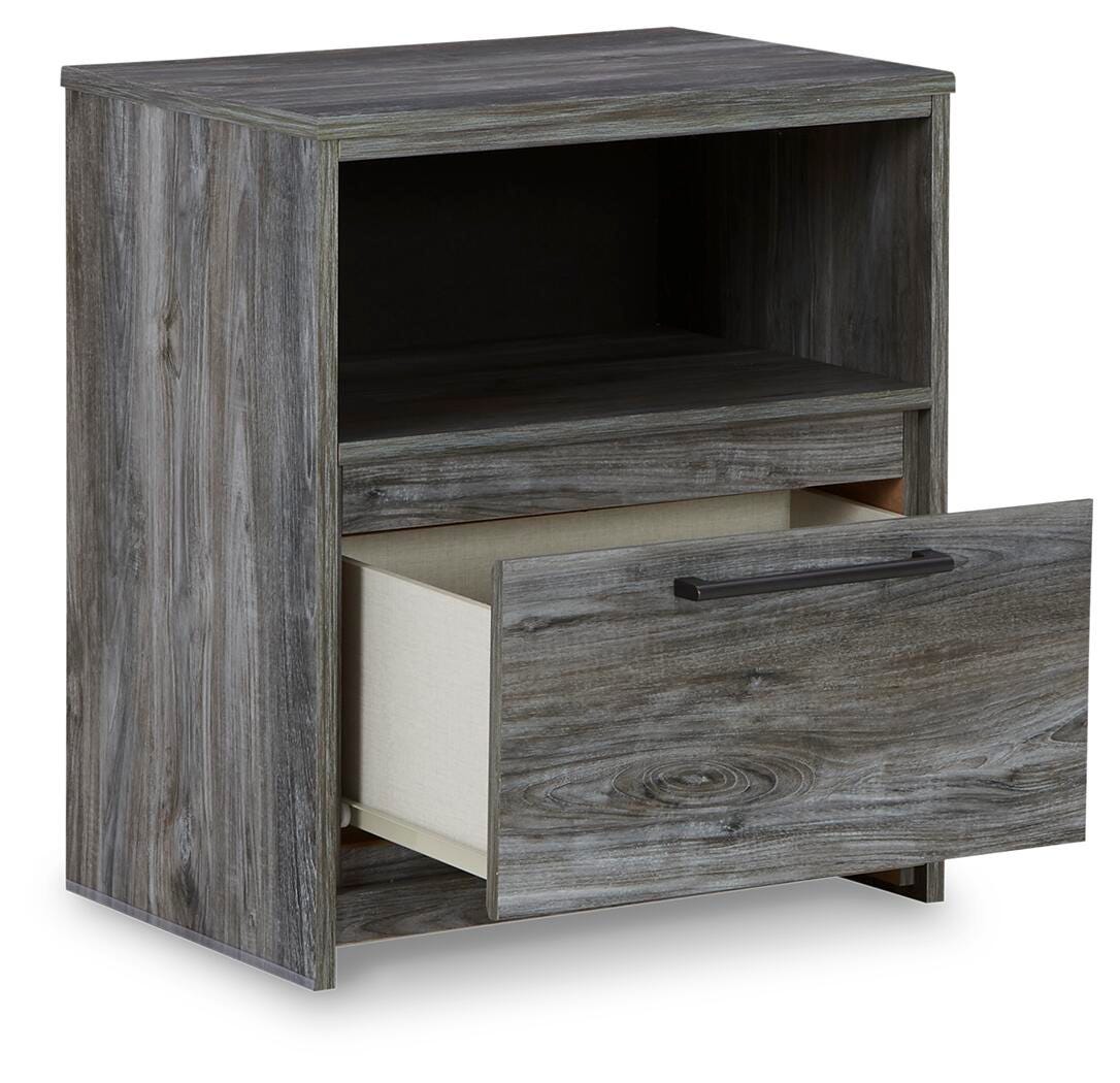 Baystorm Nightstand - B221-91 - product view or room setting; only nightstand included (supplier image 3)