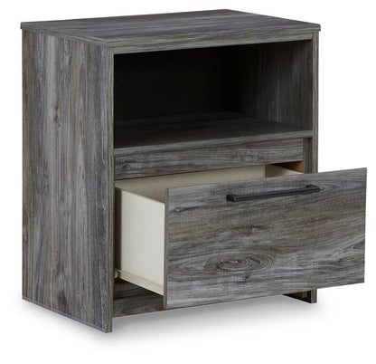 Baystorm Nightstand - B221-91 - product view or room setting; only nightstand included (supplier image 3)