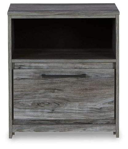 Baystorm Nightstand - B221-91 - product view or room setting; only nightstand included (supplier image 5)