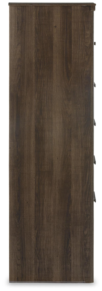Juararo Chest of Drawers - B251-46 - product view or room setting; only chest included (supplier image 5)