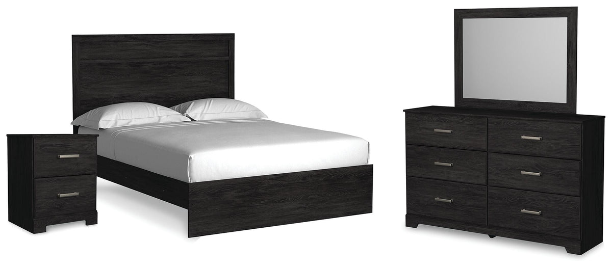 Belachime Bedroom Sets - B2589B7 - product view or room setting; complete kit and included component views (supplier image 1)
