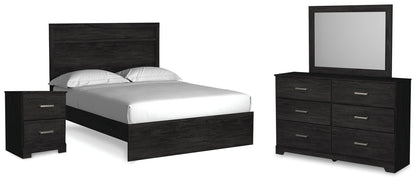 Belachime Bedroom Sets - B2589B7 - product view or room setting; complete kit and included component views (supplier image 1)