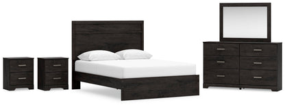 Belachime Bedroom Sets - B2589B17 - product view or room setting; complete kit and included component views (supplier image 75)