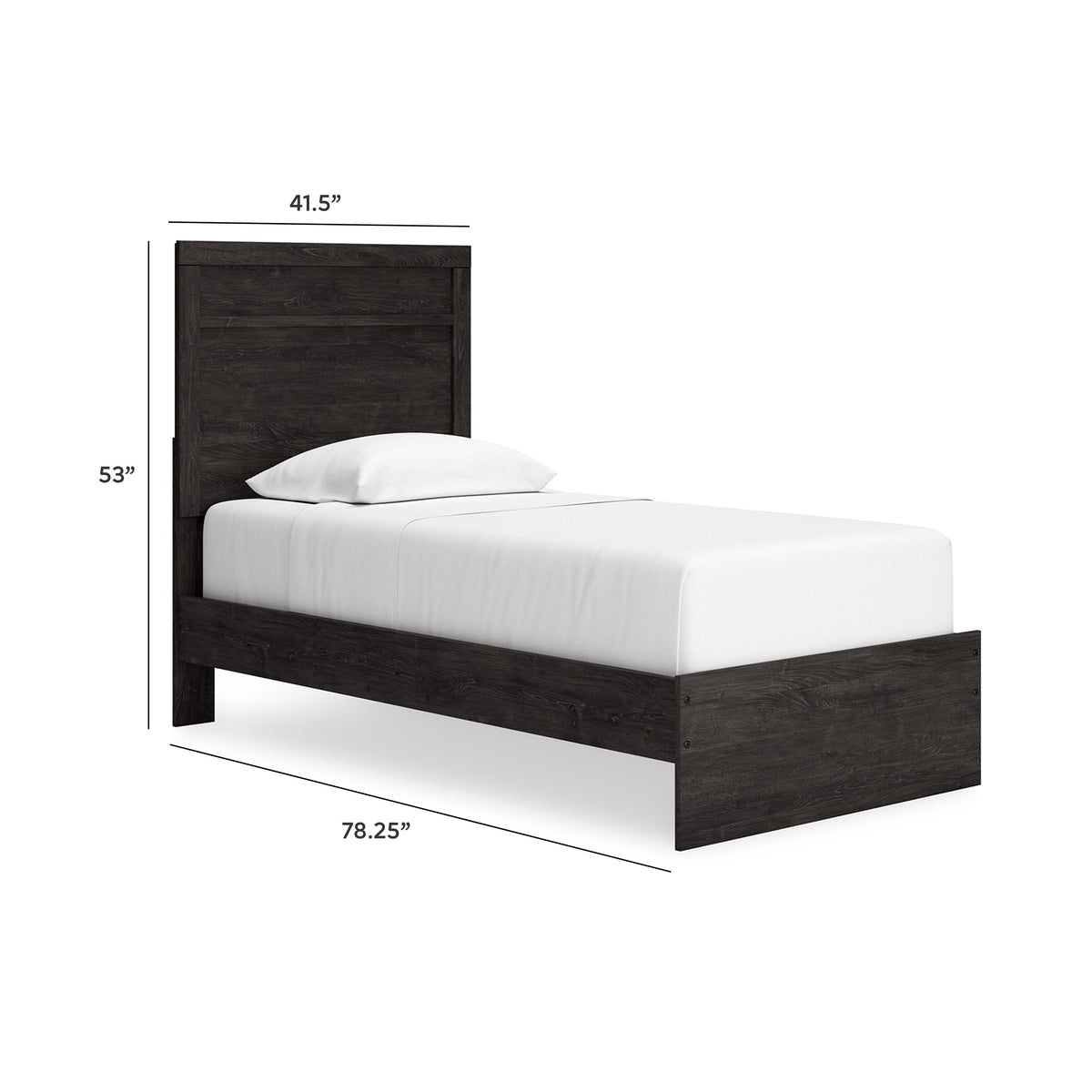 Belachime Bedroom Sets - B2589B12 - approximate manufacturer dimensions (supplier image 52)