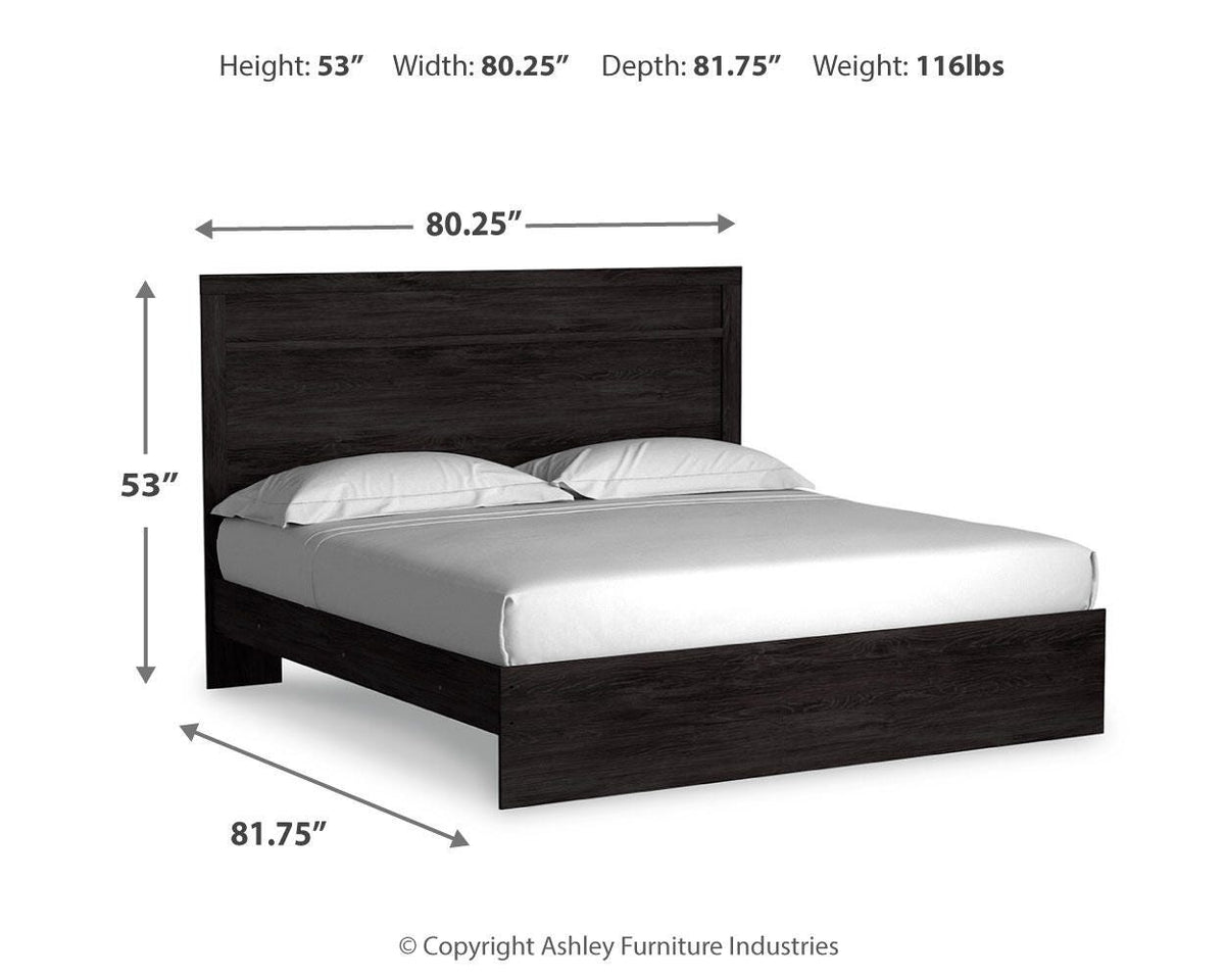 Belachime Bedroom Sets - B2589B8, B2589B13, B2589B14, B2589B9, B2589B20, B2589B21 - approximate manufacturer dimensions (supplier image 38)