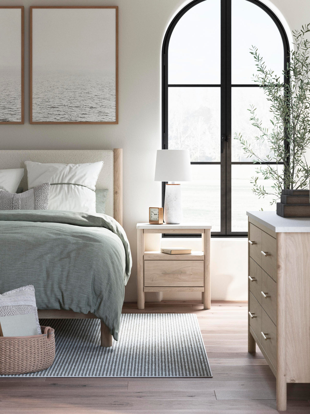 Cadmori Nightstand - B2615-91 - product view or room setting; only nightstand included (supplier image 13)