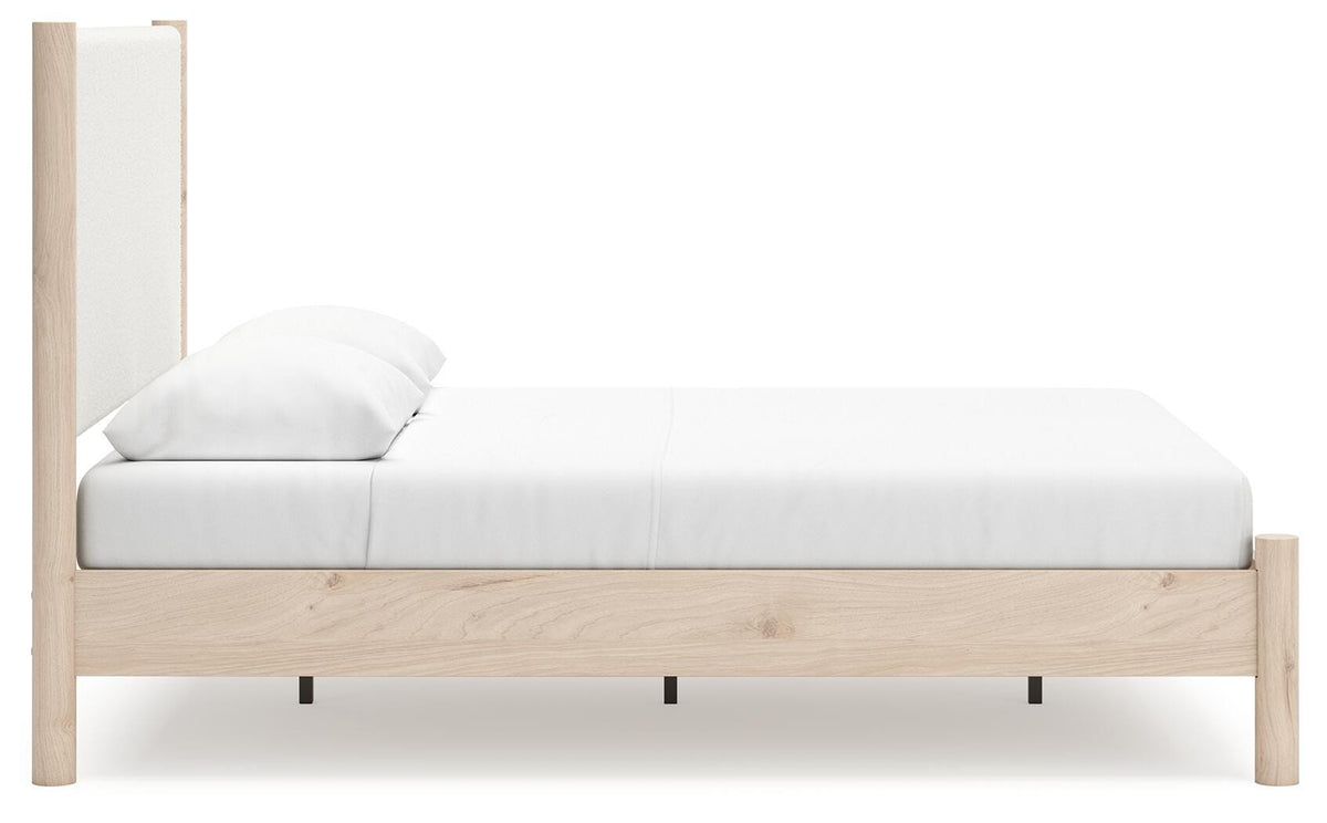 Cadmori Upholstered Panel Bed