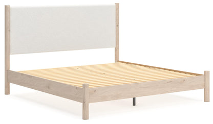 Cadmori Upholstered Panel Bed