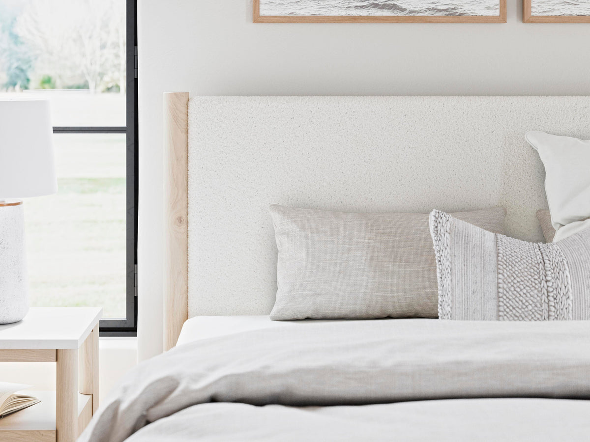 Cadmori Upholstered Panel Bed