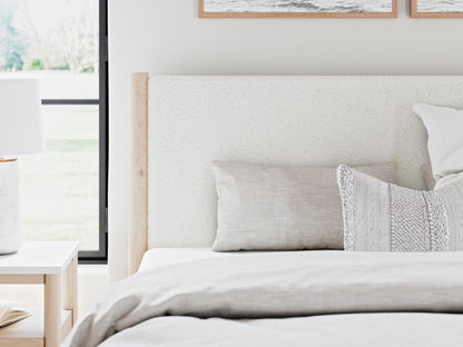Cadmori Upholstered Panel Bed